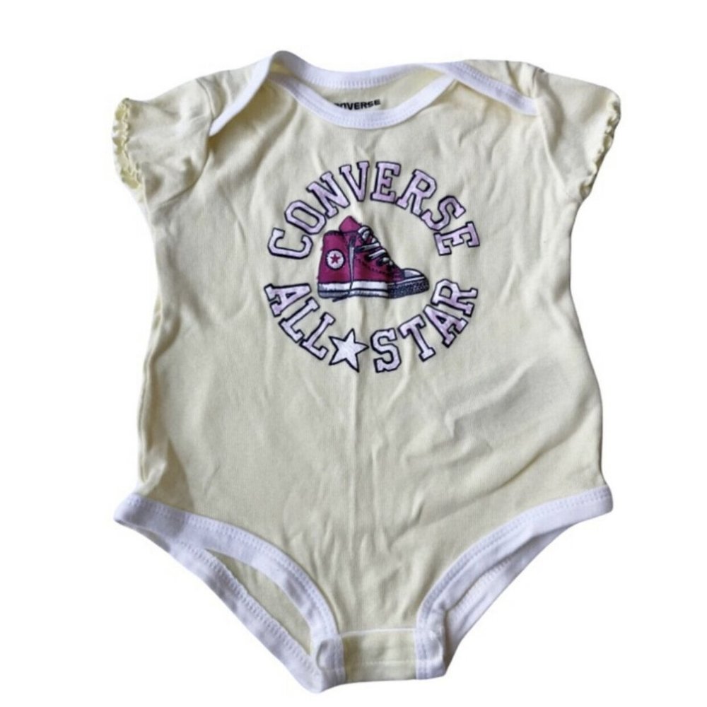 5/$25 Converse All Star Sneaker Bodysuit